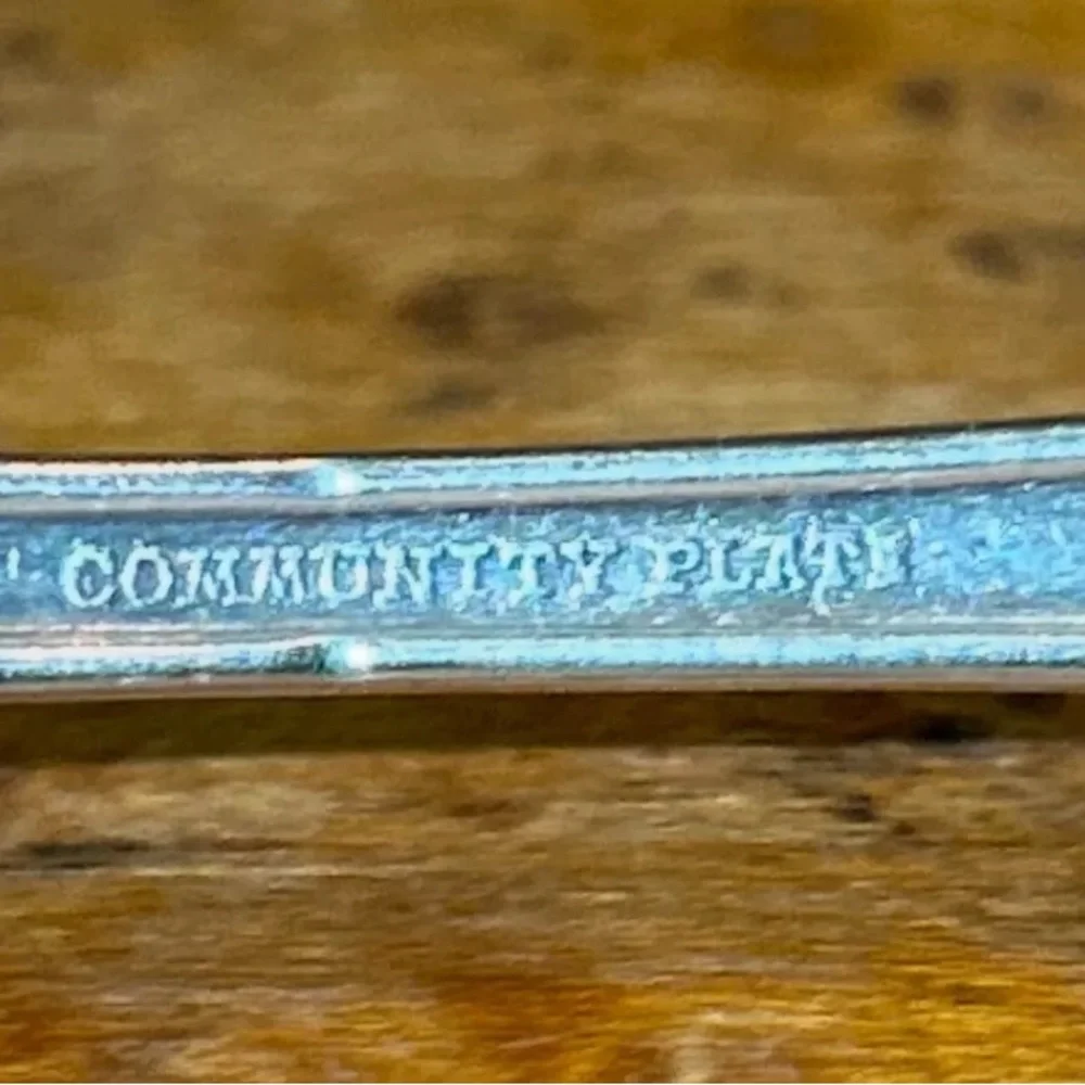 Vintage 1910 Sheraton Community Silver Plate 6 Inch Demitasse Spoon